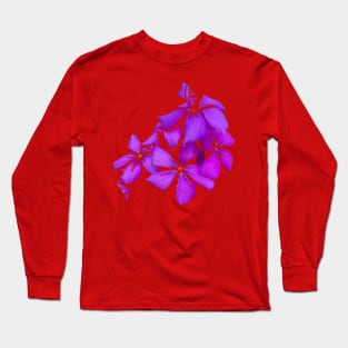Purple Flower in Florida Long Sleeve T-Shirt